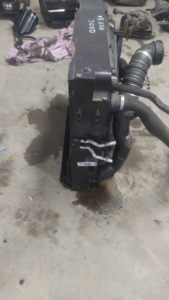 фото №4, Bmw x5 e70 07-13r 3.0 d радіатор вентилятор комплект