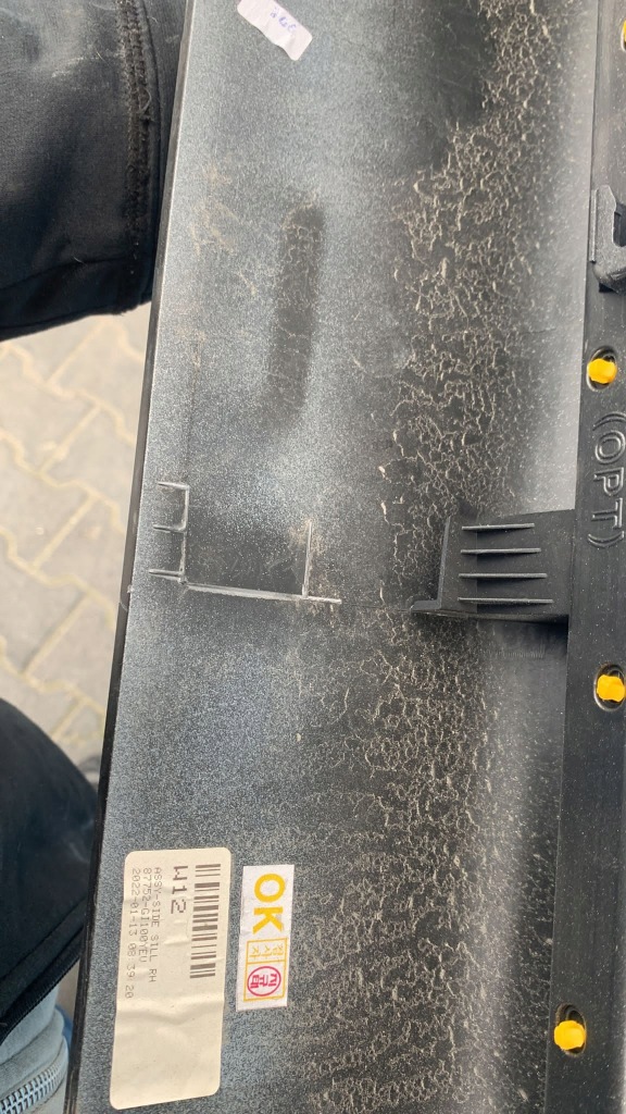 фото №4, Hyundai ioniq 5 2021- накладка порог правая