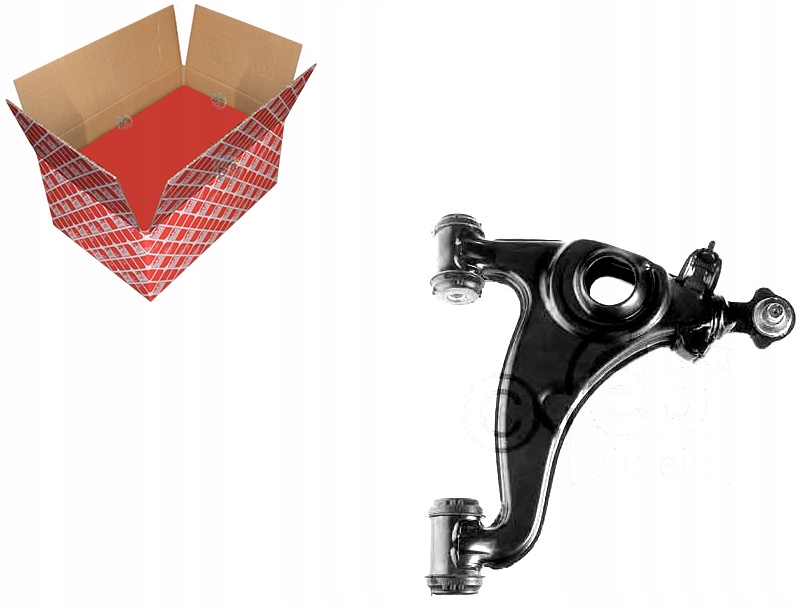 фото №1, Рычаг mercedes перед w124 pr нижний febi bilstein + cleanset #40