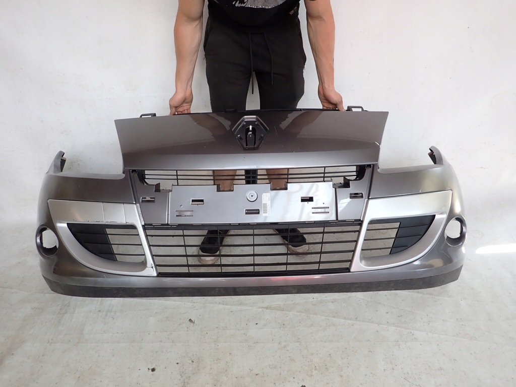 фото №14, Renault scenic iii 09- бампер перед передній