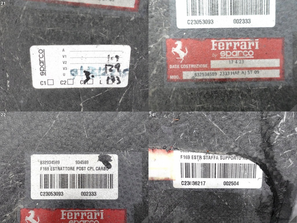 Ferrari roma spider f169 20-24 карбон бампер бампер спойлер диффузор задний в Украине