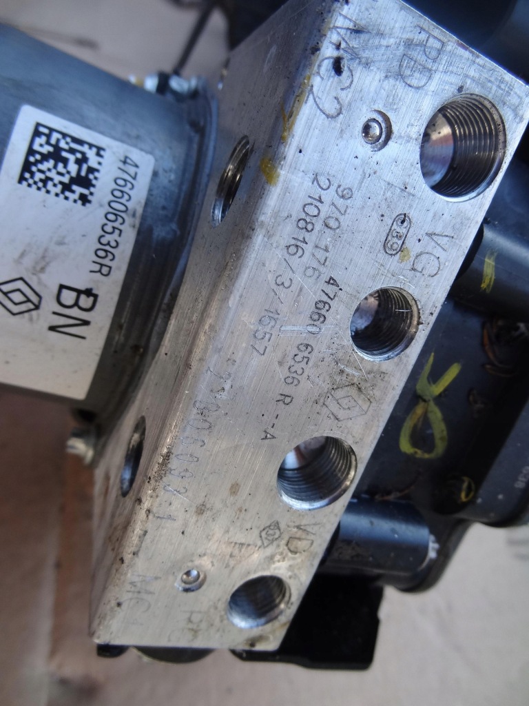 фото №4, Насос тормозная abs renault clio v 1.0 476606536r