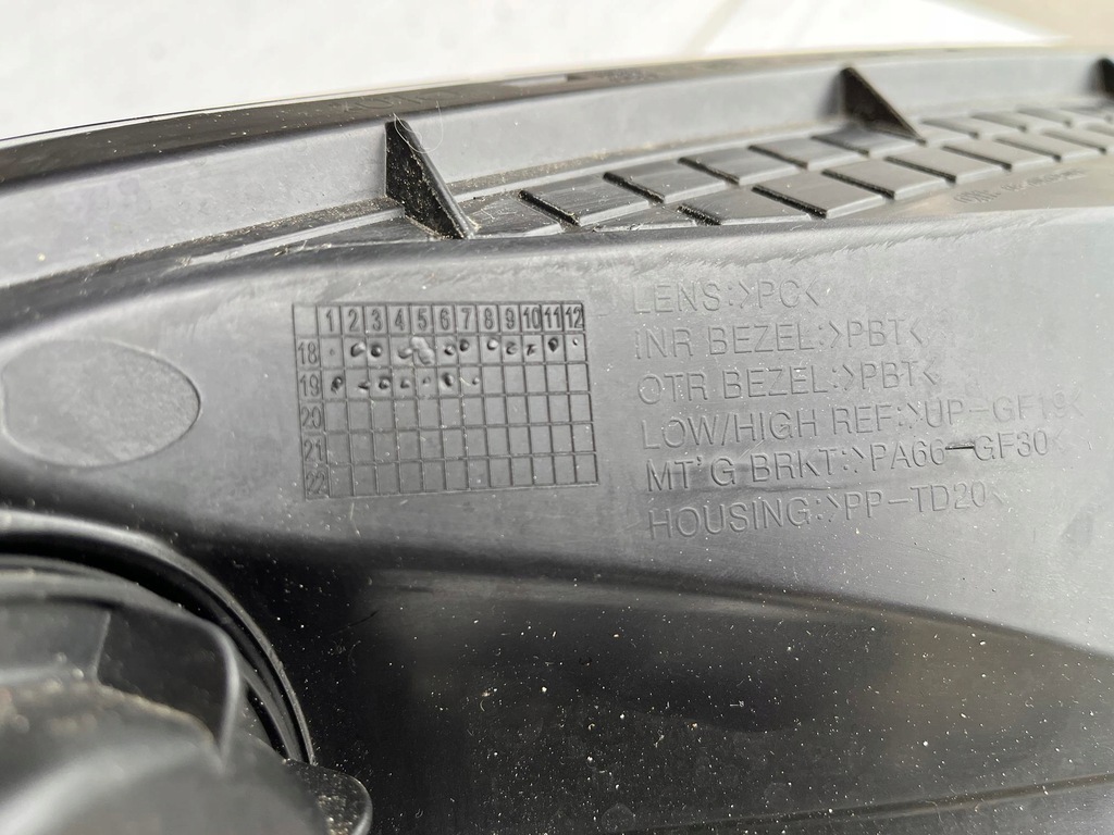 фото №7, Лампа права hyundai i10 ii 92102-b9000