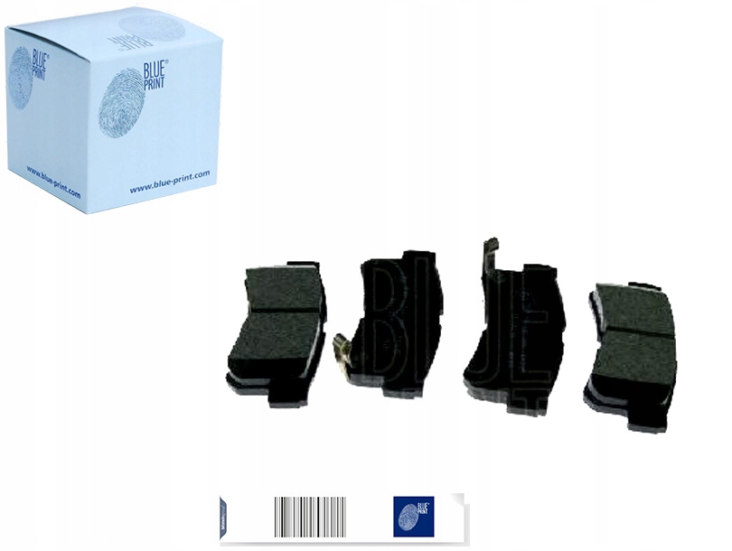 фото №1, Набір - комплект гальмівних колодок гальмівних [blue print]