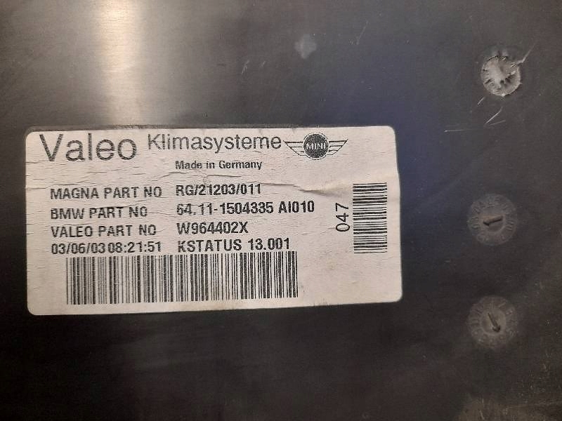 Отопитель w964404h mini с Разборки