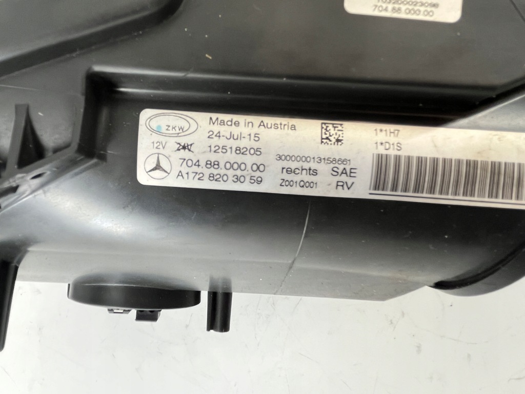 фото №12, Mercedes slk r172 172 ксенон led usa лампа ліва права