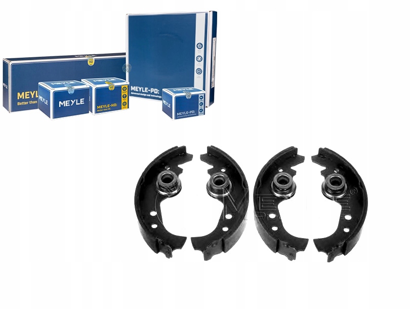 Купити Гальмівні колодки гальмівні fiat cc uno meyle