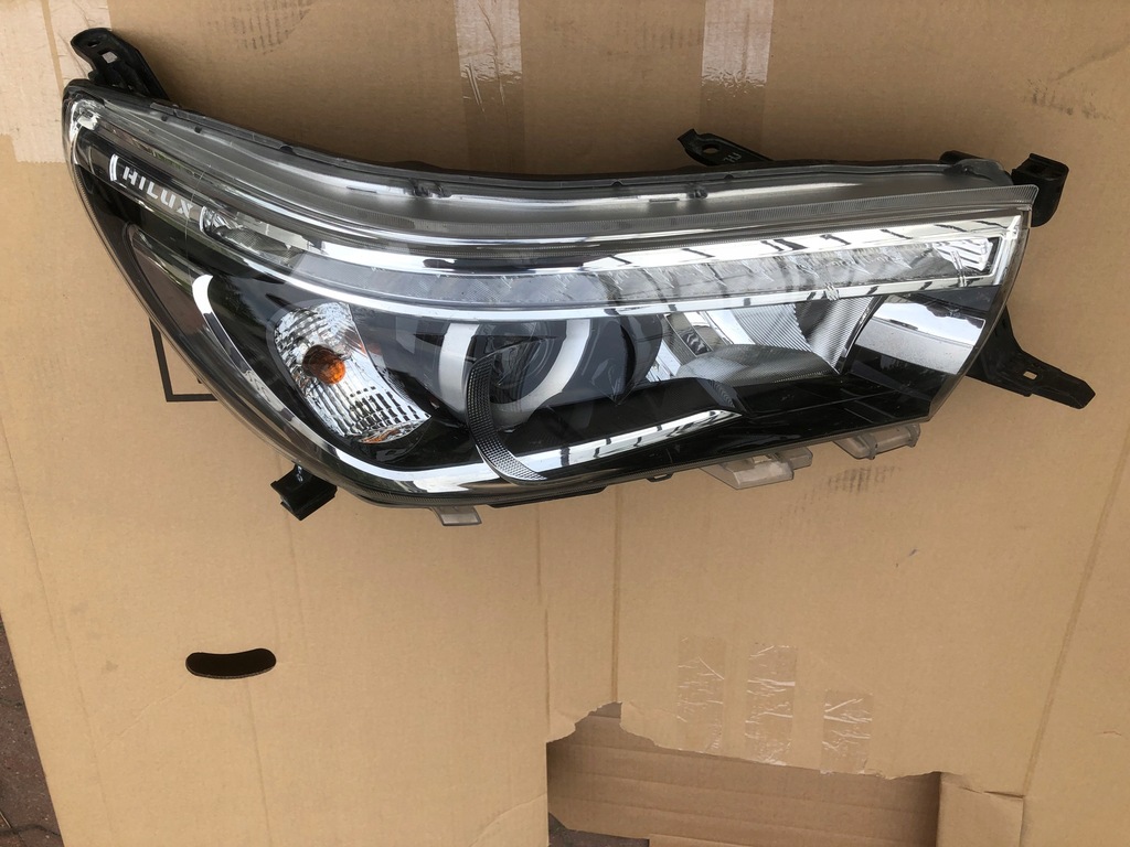 фото №7, Toyota hilux led линза лампа передняя правая