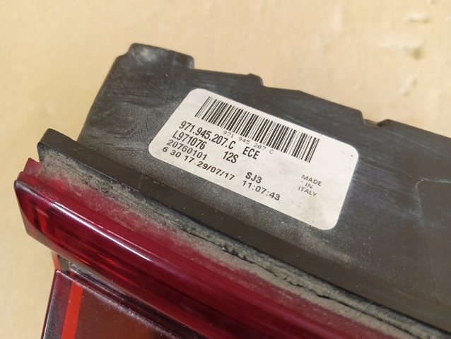 фото №3, Лампа левая задняя левый задняя porsche panamera 971 led 2016-