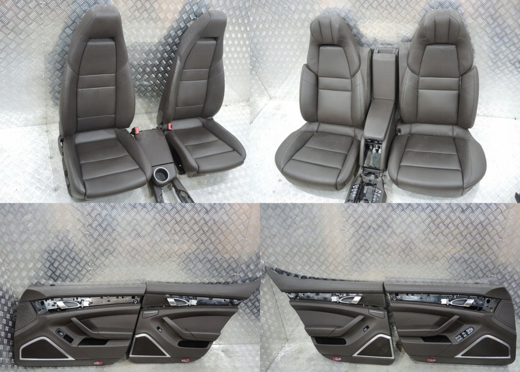 фото №1, Сиденья комплект кожа porsche panamera espresso tv