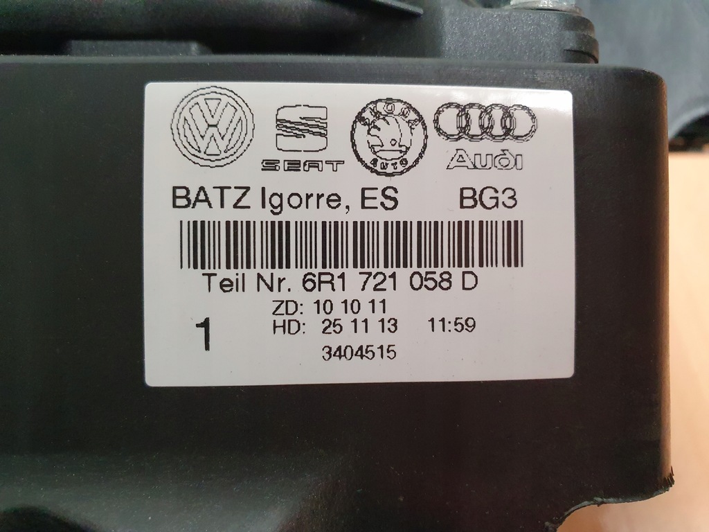 фото №15, Педаль гальма зчеплення газу vw polo v 6r0 14r