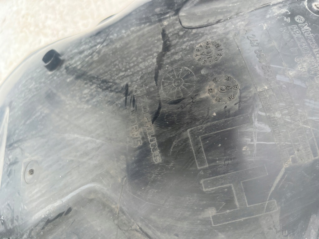 фото №9, Подкрылок левая mercedes w247 a-klasa w177 glb перед