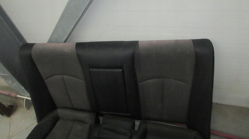 фото №7, Mercedes w211 сидіння сидіння оббивка шкіра матеріал czarna sedan