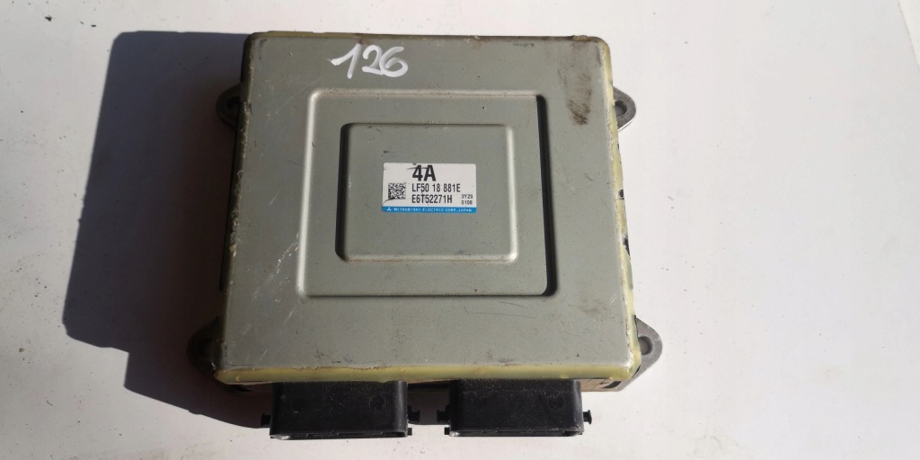 фото №2, Бортовой компьютер ecu mazda 3 lf5018881e оригинал