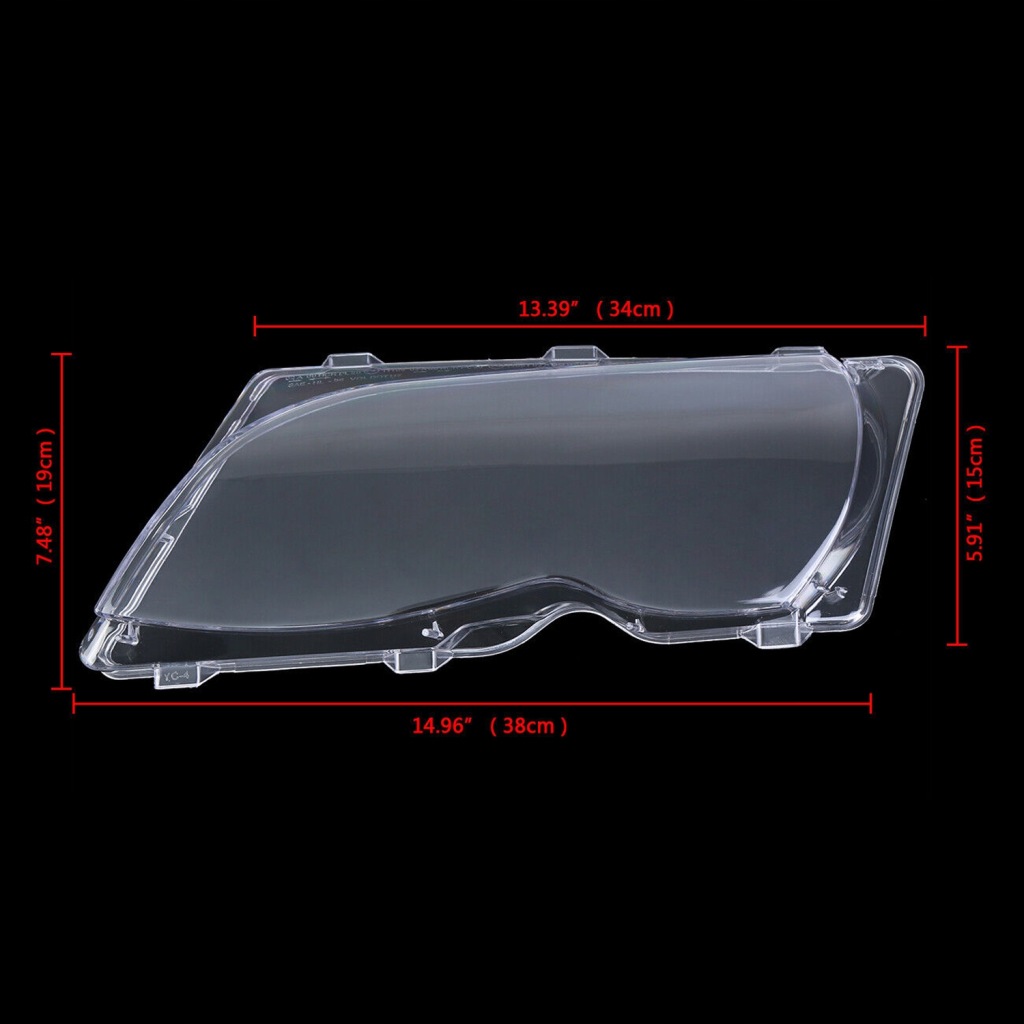 фото №10, Захист лампа передніх bmw e46 3 series 4dr 2002-2005 прозорий