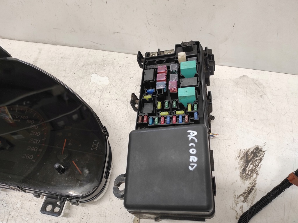 фото №7, Honda accord vii 7 02- 2.2ctdi набір стартовий імобілайзер блок керування 37820-rbd-e71