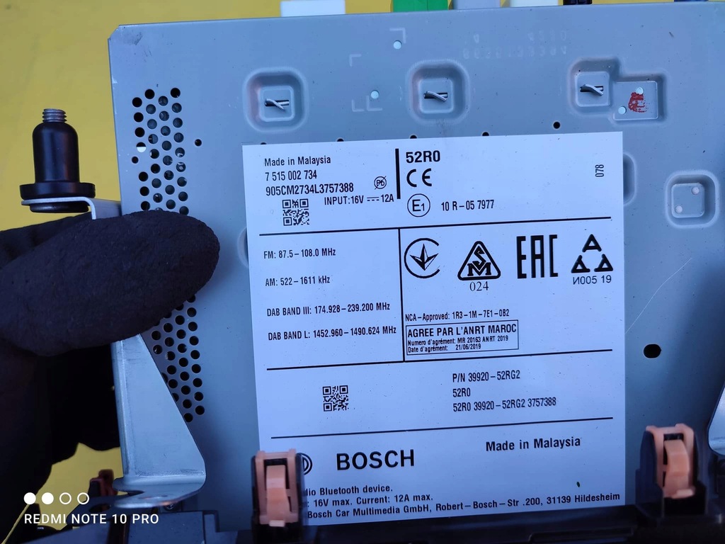 фото №4, Suzuki swift mk8 радіо навігація дисплей