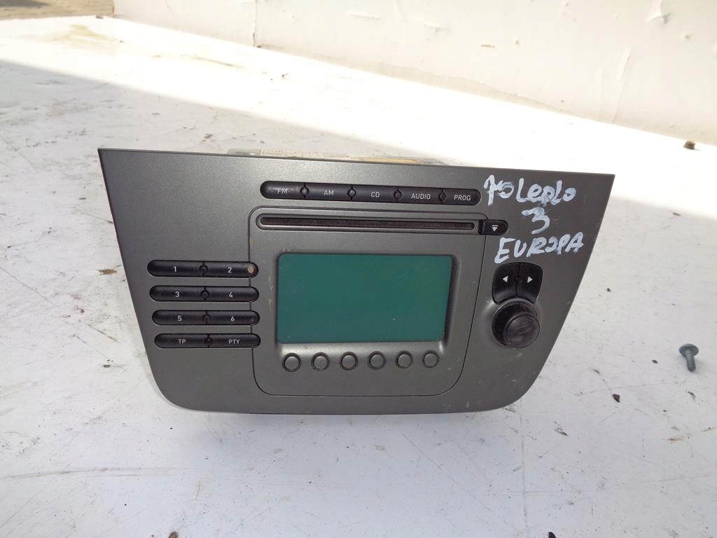 фото №1, Радио cd 5p1035152 1gz seat toledo 3 iii eu