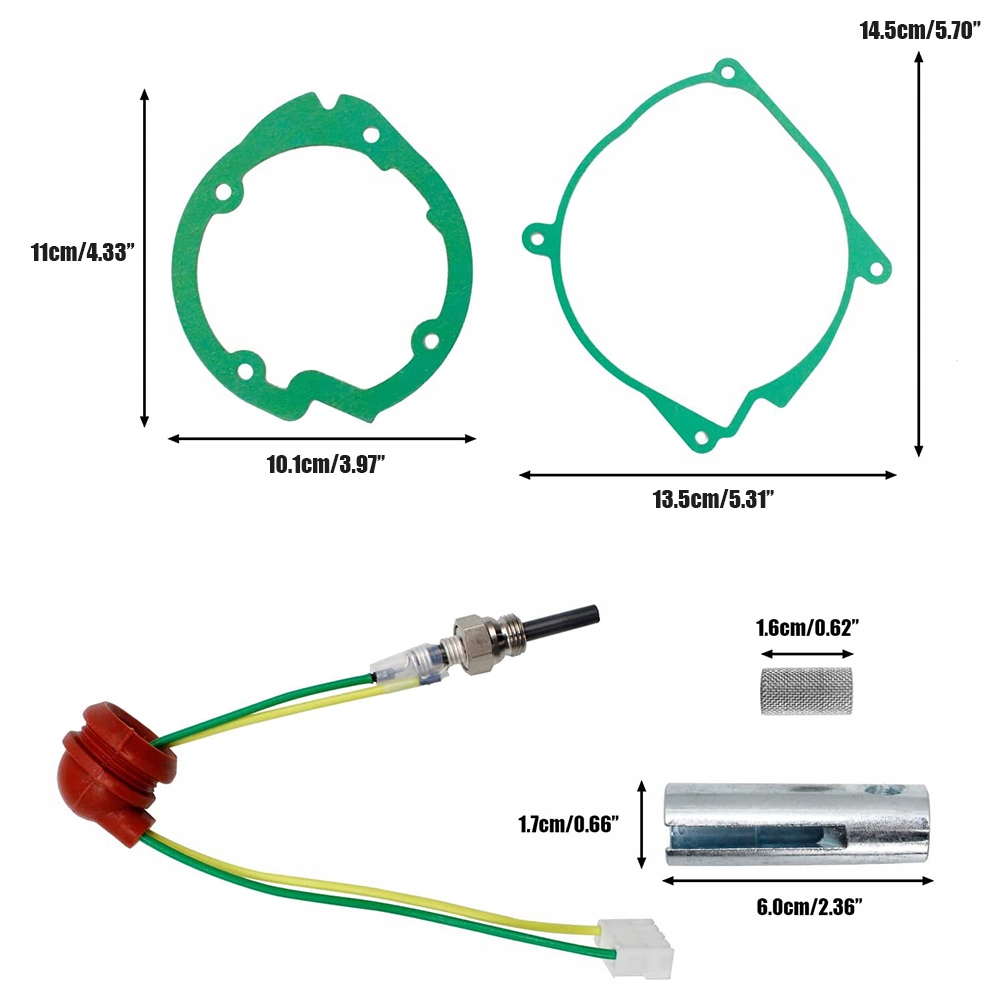 фото №15, Свічка розжарювання do webasto обігрівача свічки сервісний 12v-5kw набір