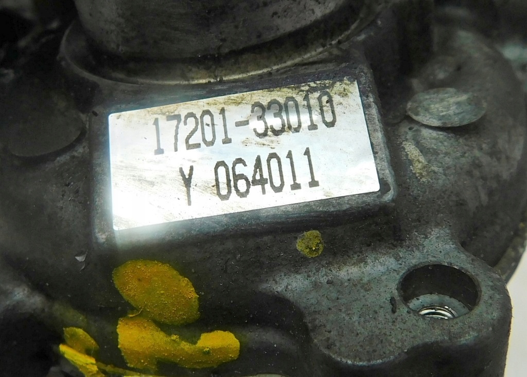 фото №9, Toyota yaris verso 1.4 d4d турбонагнітач turbo 17201-33010