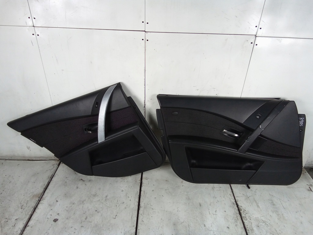 фото №13, K985 сиденья заднее сиденье sport bmw e60 полукожа mpakiet uk