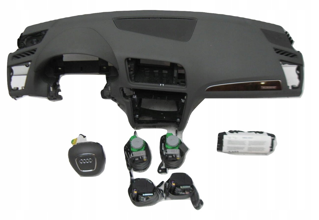 фото №1, Консоль приборная панель подушка безопасности ремни audi q5 8r