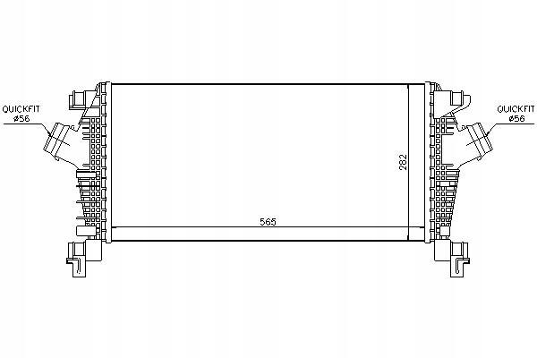 Купить Интеркулер opel astra j astra j gtc cascada 1.3d-