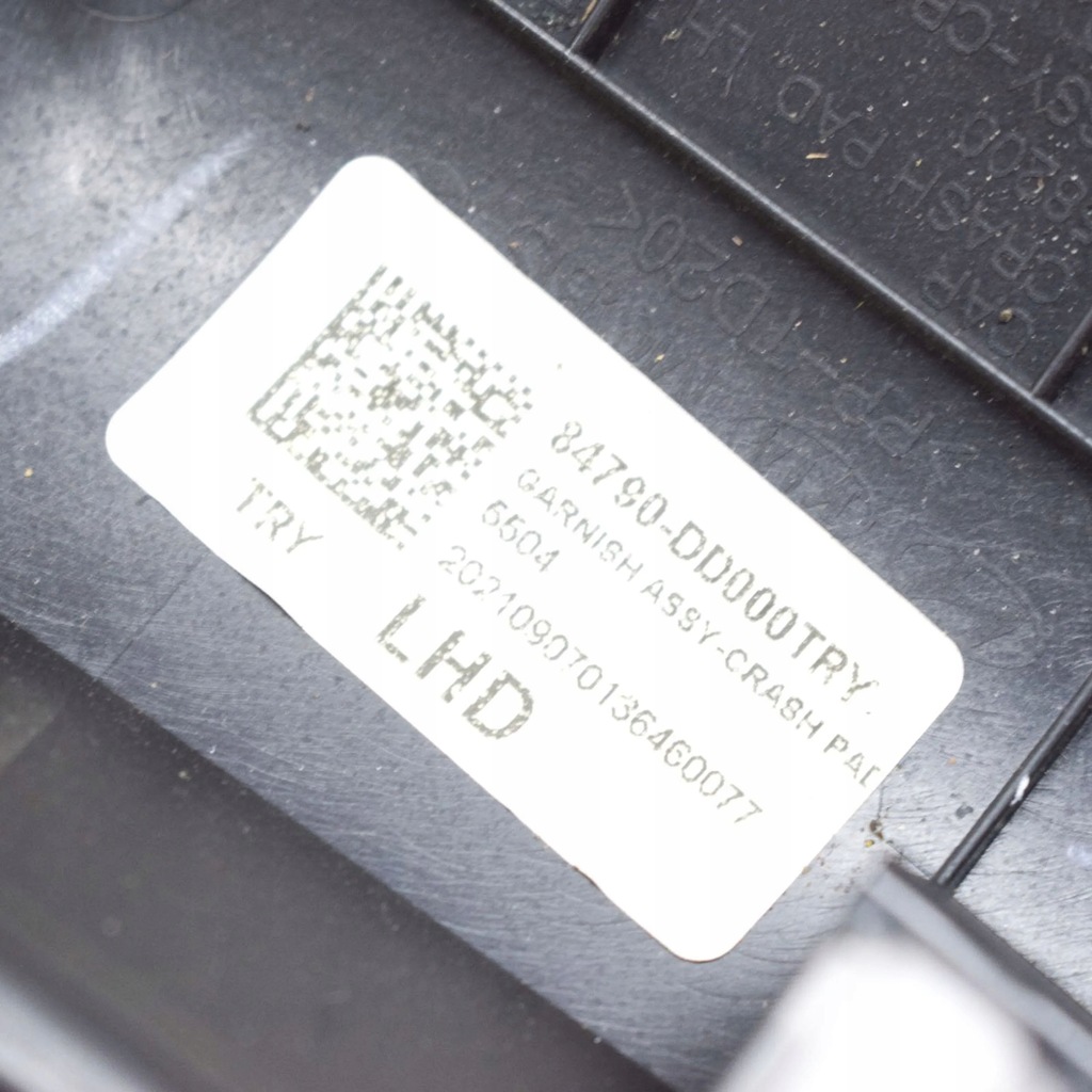 фото №5, Hyundai kona i 2022 рамка бардачка панели приборной панели