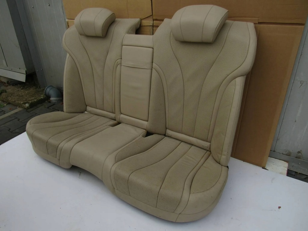 фото №13, Mercedes s w222 222 оббивка сидіння сидіння заднє сидіння шкіра