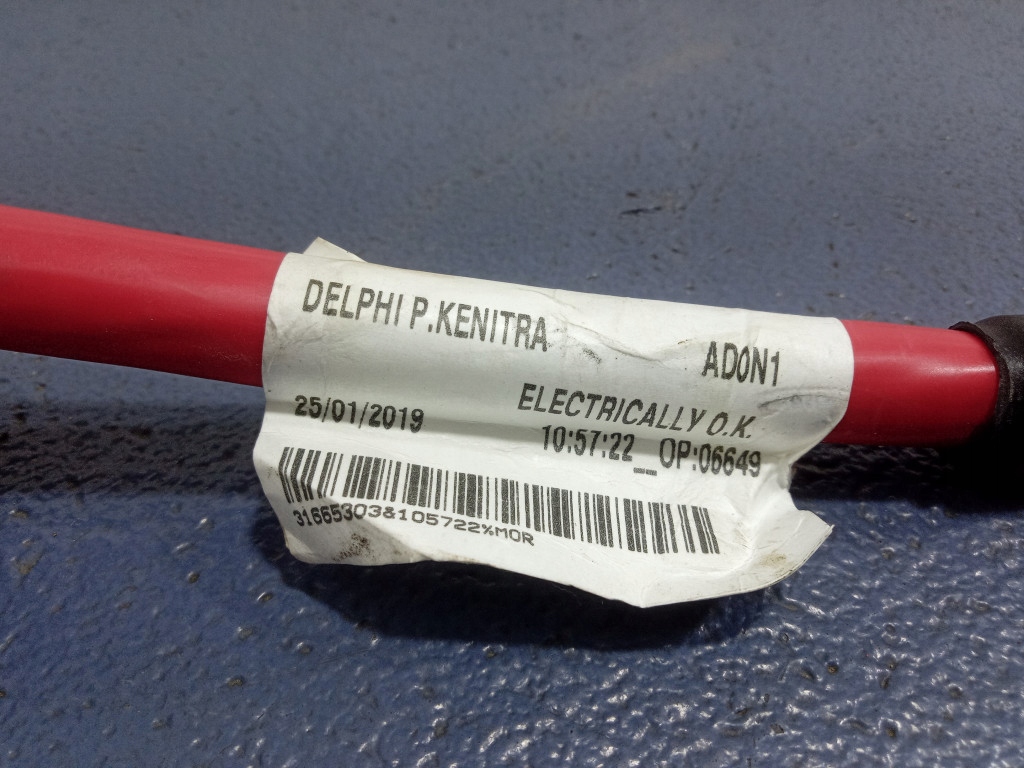 фото №5, Volvo xc60 ii 17- шланг плюсовой plus аккумулятор 31665303