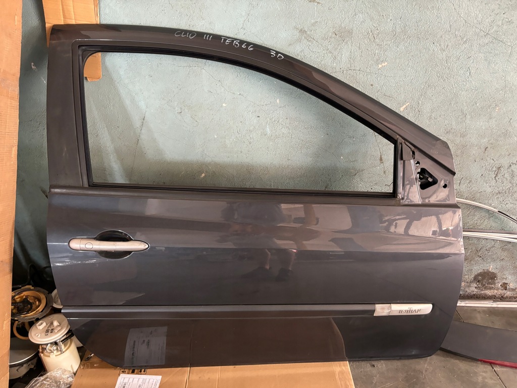 фото №1, Двері праве передні перед teb66 renault clio iii 3d hb повний