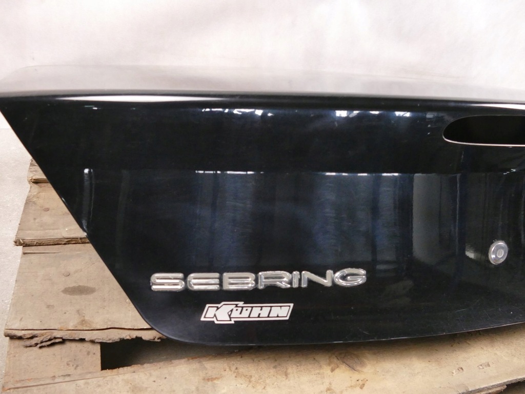 фото №8, Chrysler sebring крышка багажника багажника czarna 00-06