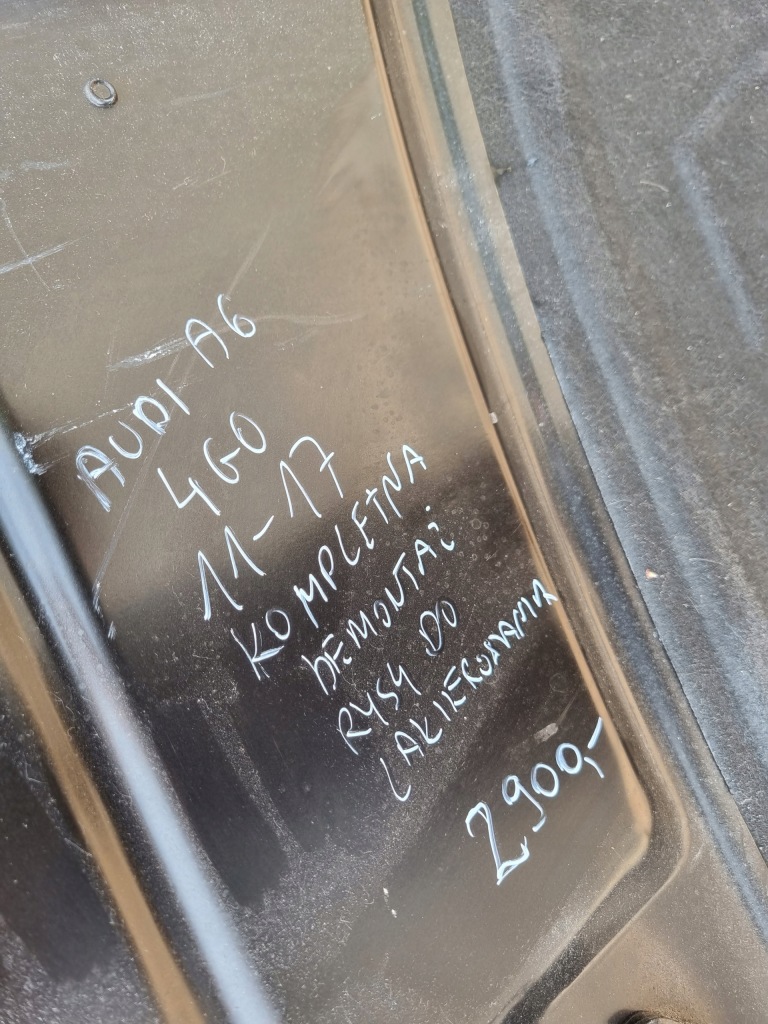 Audi a6 4g0 c7 11-17 капот крышка двигателя демонтаж Киев