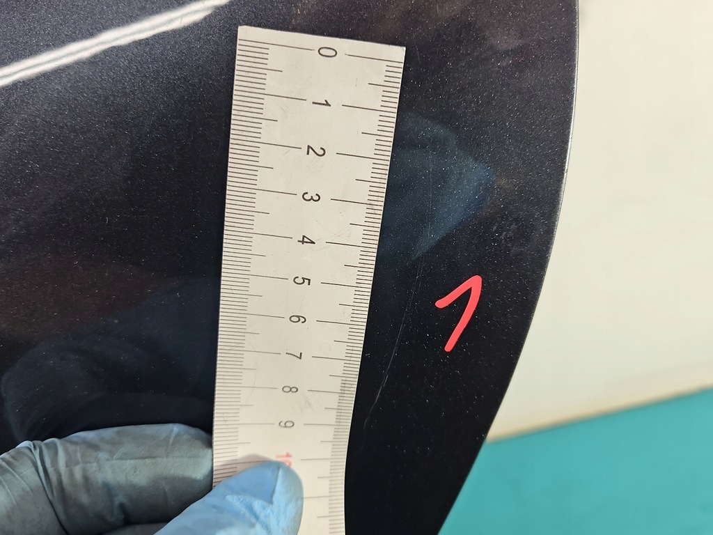 фото №3, Дверь задняя левая renault clio iv 16-20 kombi 5d szary tekpn