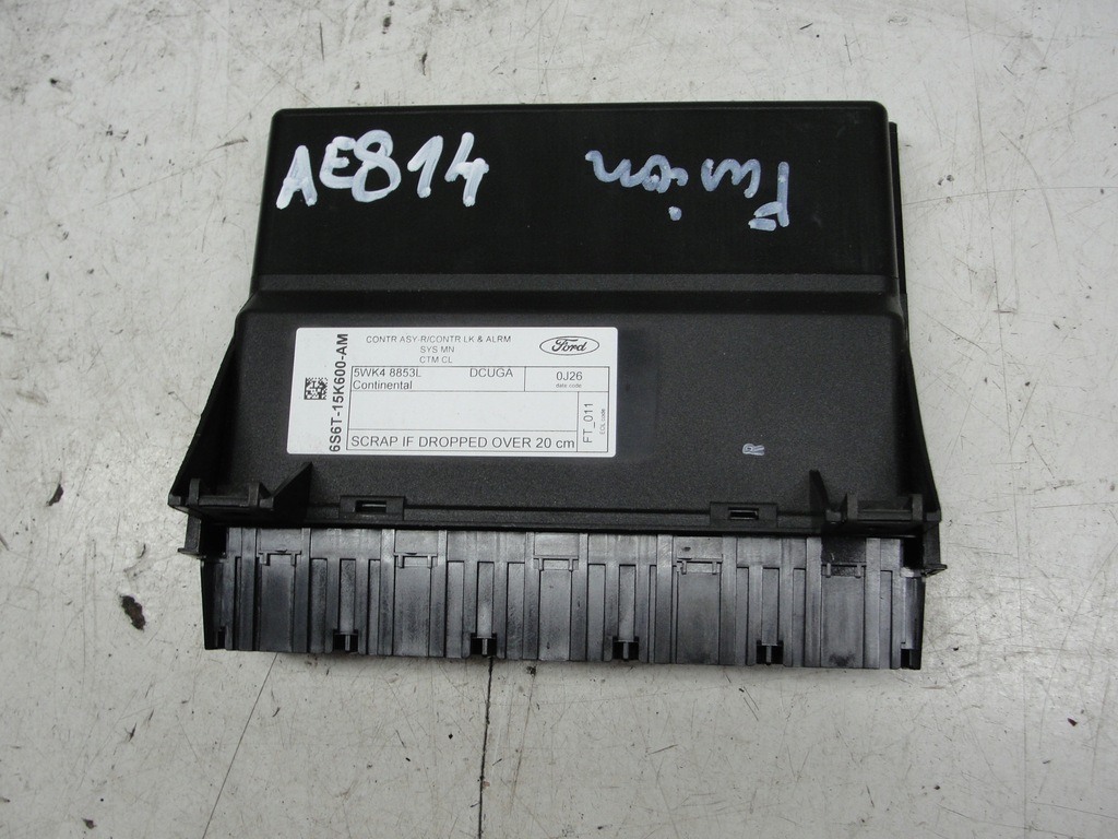 фото №1, Модуль блок управления сигнализация ford fusion lift 11r