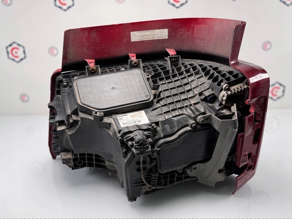 фото №4, Лампа права перед scania r s full led