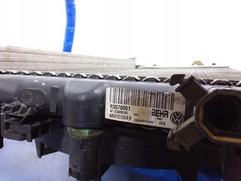 фото №6, Skoda fabia ii 1.6 tdi радіатор wody вентилятор