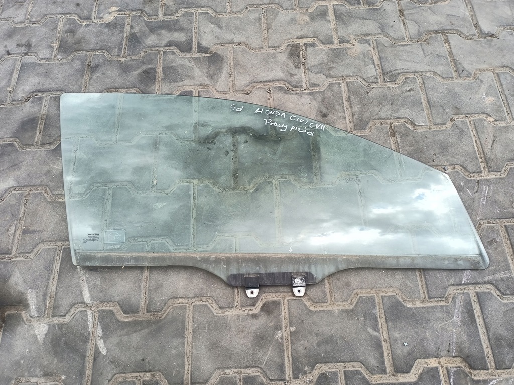 фото №1, Стекло дверь правый перед honda civic vii 5d