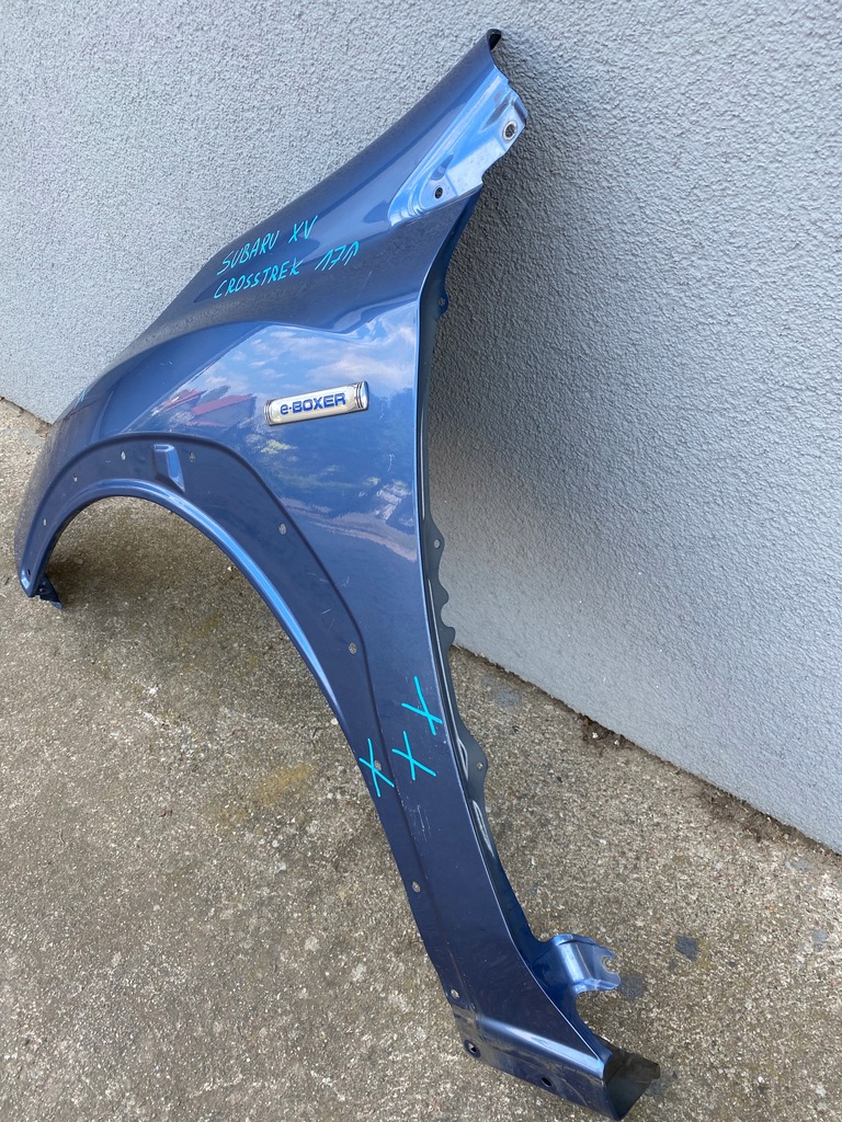 фото №6, Subaru xv cross trek 17r.błotnik передний левый przó