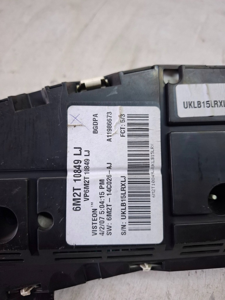 фото №7, Счетчик приборы ford galaxy mk2 1.8 tdci 6m2t-10849-lj