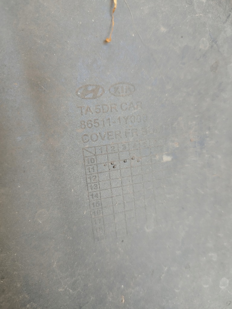 фото №15, Бампер перед передний kia picanto ii 2011-2014 цвет z1 5 дверь