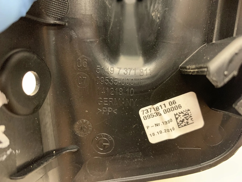 фото №6, Bmw 7 g11 g12 2016 обшивки багажника