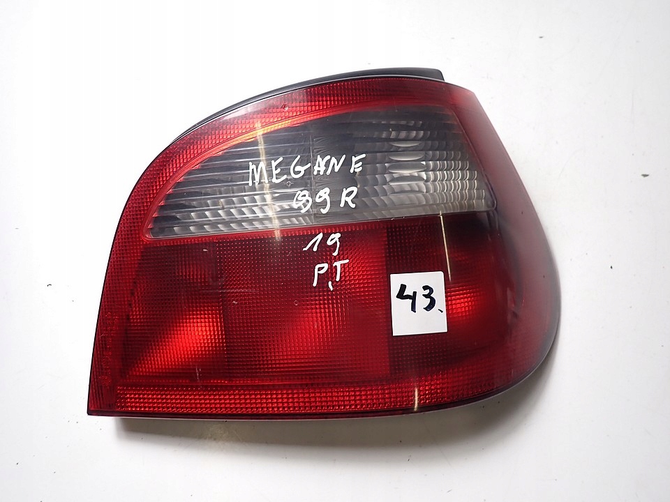 фото №1, Лампа задня задня права renault megane i fl lift 99r 43