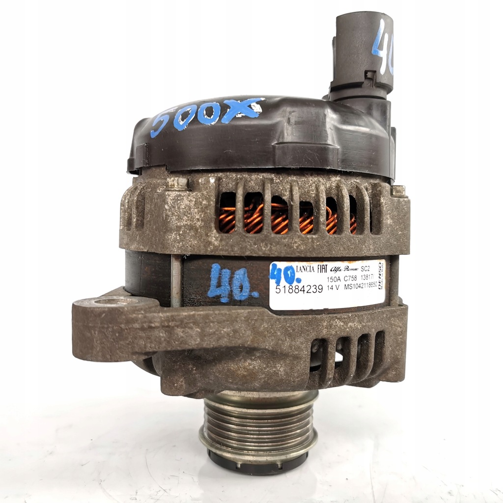 фото №1, Fiat 124spider 500x jeep renegate генератор 51884239