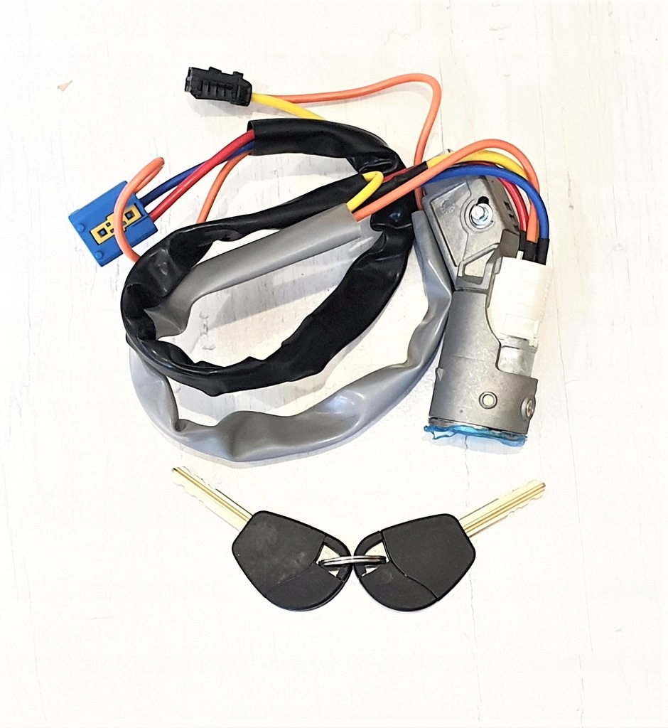 фото №1, Замок запалювання комплектна ключі citroen berlingo 02-08