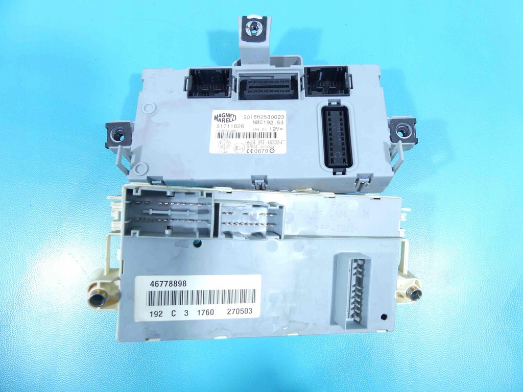 фото №12, Бортовий комп'ютер набір fiat stilo 55186190 1.8b 16v