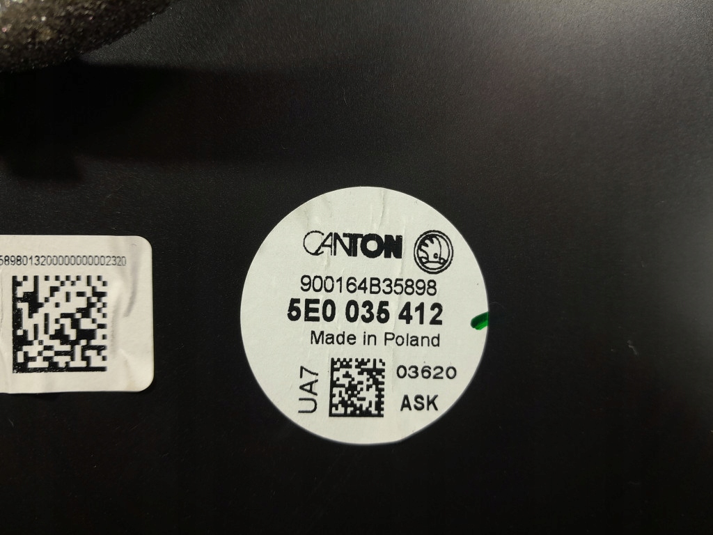 фото №5, Skoda octavia iii lift динамик сабвуфер canton 5e0035412