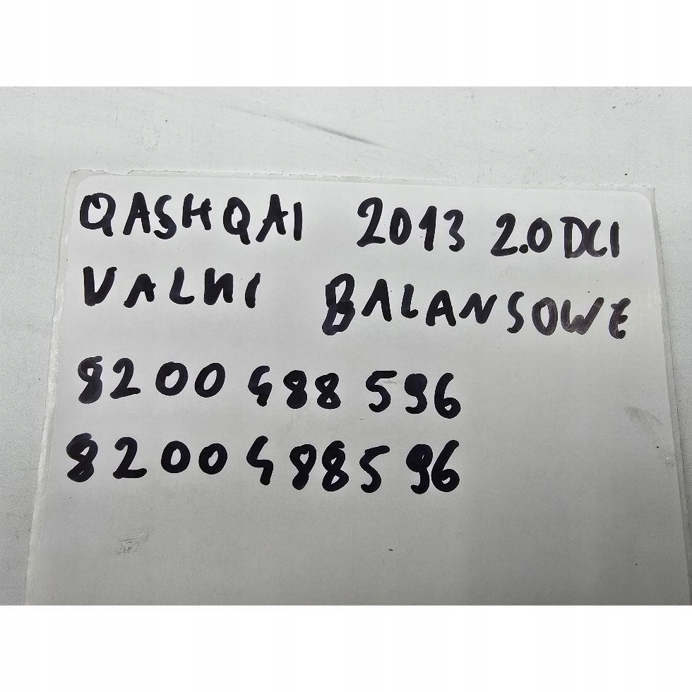 Купить Вал балансировочный nissan qashqai 8200488596 2.0dci m9r балансировочный