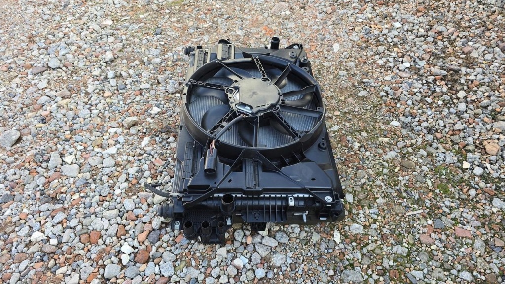 фото №8, Комплект радіатор вентилятор ford edge mk2 lift 2.0 ecoblue k2g3-8c607-af qq