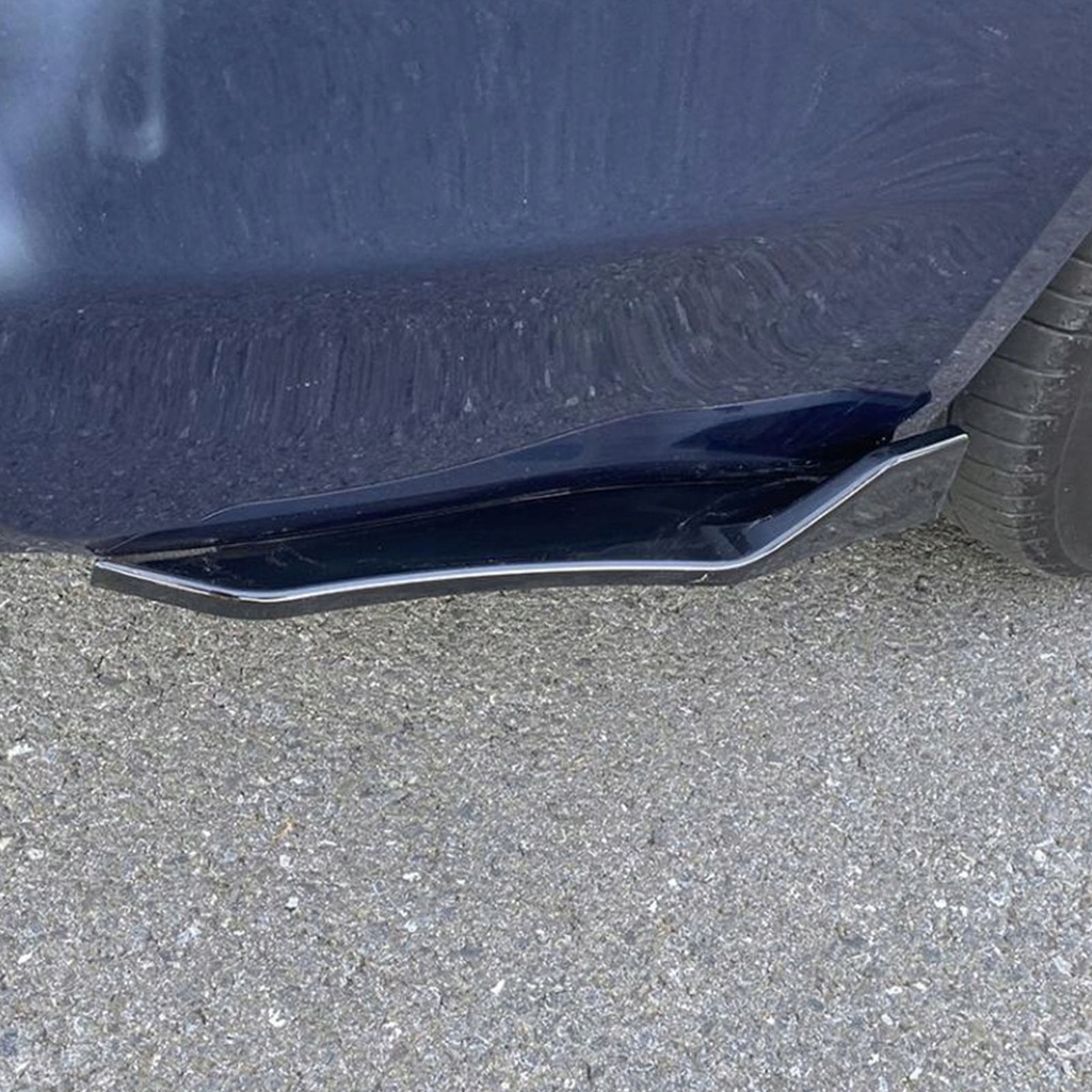 фото №15, Пара задній бампер боковий кутик спліттер підкрилок боковий кутик